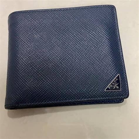 prada men wallets|Prada men's bifold wallet.